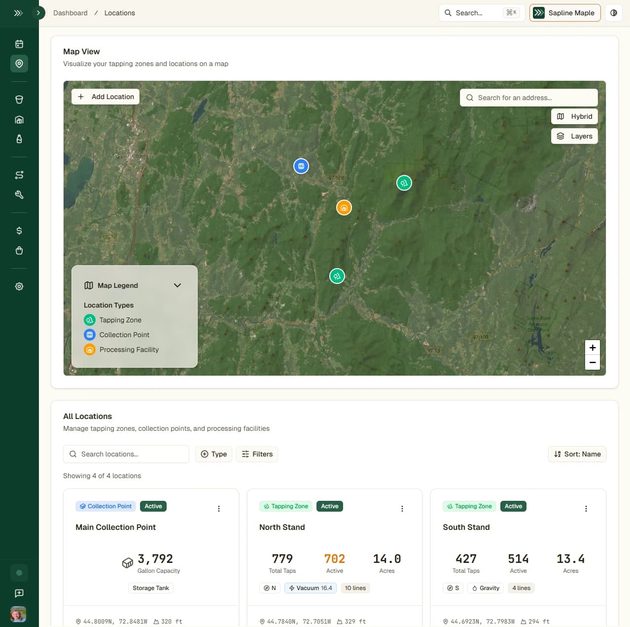 Set up your operation